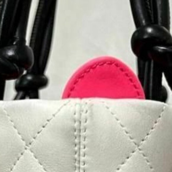 Authentic CHANEL CC Cambon Calfskin Quilted Large Shopping Tote Shoulder Bag - Picture 13 of 16